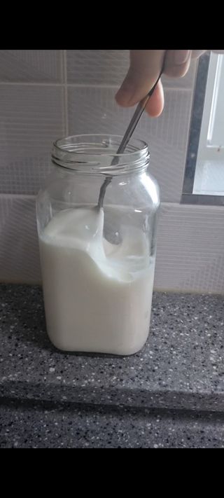 하나마이 [BEST 판매율 1위] 카스피해 유산균 종균_발효기가 필요없이 간편하게 만들어 먹는 요거트 생유산균 — 5점을 준 리뷰어가 2023년 3월 올린 사용 사진