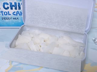 [아이스칩스] 무설탕 비건 자일리톨 캔디 7종 2개기준 — 5점을 준 리뷰어가 2021년 7월 올린 사용 사진
