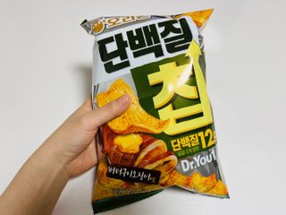 맛있게 채우는 단백질 12g, 닥터유 단백질칩 — 5점을 준 리뷰어가 2023년 12월 올린 사용 사진