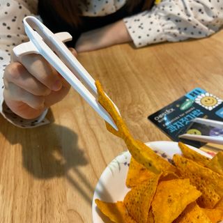 칩스틱 과자젓가락 게이밍젓가락 2ea / KC인증 식품용 — 4.5점을 준 리뷰어가 2021년 11월 올린 사용 사진