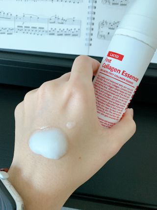 메디필 레드 락토 퍼스트 콜라겐 에센스 — 5점을 준 리뷰어가 2021년 1월 올린 사용 사진