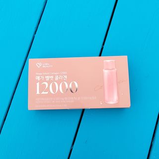 랩앤뷰티 메가 벨벳 콜라겐 12000 — 5점을 준 리뷰어가 2021년 5월 올린 사용 사진