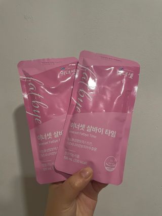 이너셋 살바이타임 체지방감소와 쾌변 다이어트 1주분! — 5점을 준 리뷰어가 2023년 2월 올린 사용 사진