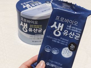서울약사신협_프로바이오생유산균_2.5G x 100포 — 5점을 준 리뷰어가 2021년 1월 올린 사용 사진