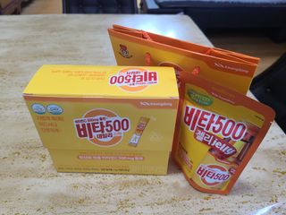 광동생활건강 [광동] 비타500데일리스틱 70포+쇼핑백+구미3개 — 5점을 준 리뷰어가 2021년 12월 올린 사용 사진