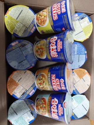 NISSIN 닛신 컵누들  4종 - 씨푸드오리지날, 씨푸드 스파이시, 씨푸드 커리, 씨푸드 XO소스 — 5점을 준 리뷰어가 2022년 12월 올린 사용 사진