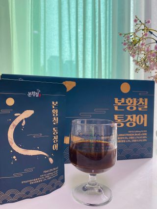 [비린내 완벽제거] 본황칠 통장어 국내산 장어즙 아르기닌 2800mg 장어즙효능 기력보강 — 5점을 준 리뷰어가 2022년 9월 올린 사용 사진