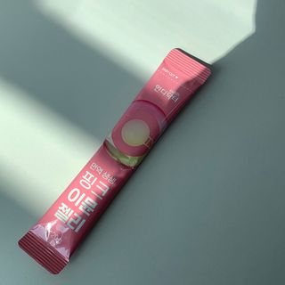 인디닥터 면역 생생 핑크 이뮨 젤리 + 타이탄 BCAA 프로틴 젤리스틱 — 5점을 준 리뷰어가 2022년 3월 올린 사용 사진