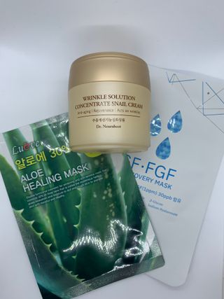 Dr.느루벗 느루벗 링클 솔루션 콘센트레이트 스네일 탄력 달팽이 크림 80g — 4.5점을 준 리뷰어가 2021년 3월 올린 사용 사진