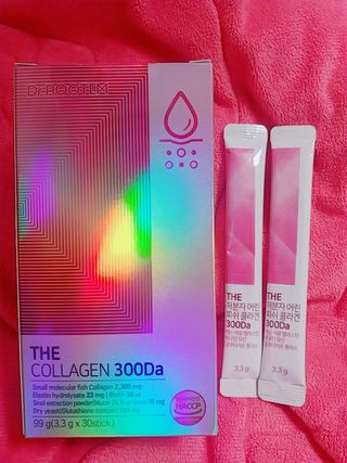 [닥터루템]THE 저분자 어린 피쉬콜라겐300Da 먹는 어류 엘라스틴 비오틴뮤신 글루타치온 플러스 1box(30포) — 5점을 준 리뷰어가 2023년 1월 올린 사용 사진