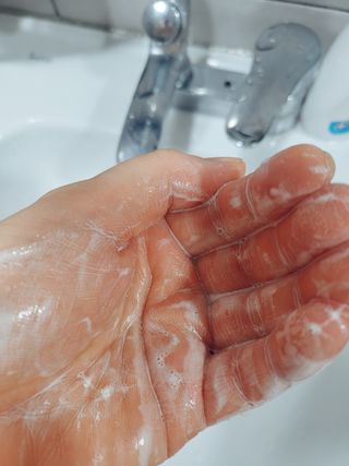 나우 [리브엠] 화해 1등 클렌징 파우더! 모공&피지 말끔순삭 — 5점을 준 리뷰어가 2023년 8월 올린 사용 사진