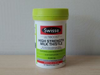 Swisse 스위스 고함량 밀크씨슬 35,000mg 60정 — 5점을 준 리뷰어가 2021년 11월 올린 사용 사진