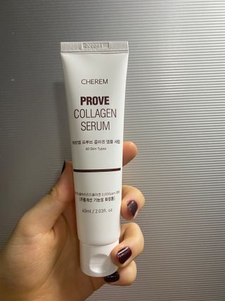 체르엠  프루브 콜라겐 앰플세럼 60ml 1병 — 4점을 준 리뷰어가 2022년 1월 올린 사용 사진