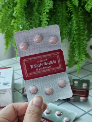 [리노브] 4세대 활성엽산 액티폴릭 270mg x 30정 — 5점을 준 리뷰어가 2022년 10월 올린 사용 사진