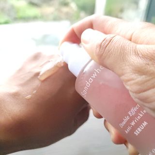 산다화 더블 이펙트 안티 링클 세럼 50ml — 5점을 준 리뷰어가 2021년 9월 올린 사용 사진