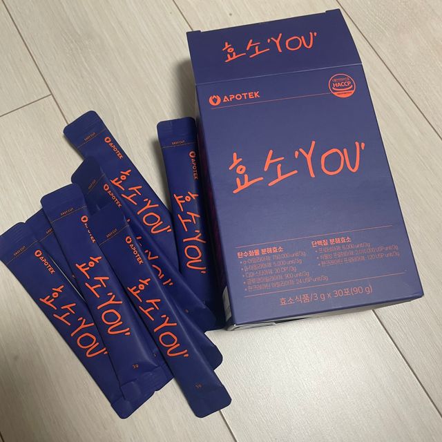 [푸름웰니스] 아포텍 효소 YOU 1개월3g 30포 리뷰 사진