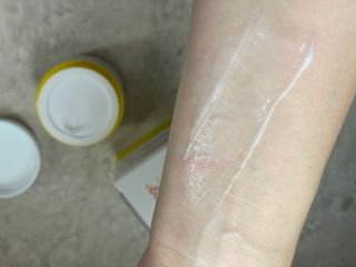 소노앙쥬 프렌들리 베이비 고보습크림 — 4.5점을 준 리뷰어가 2022년 9월 올린 사용 사진