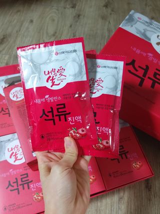 서울약사신협_내몸애생발란스석류_70ml x 30포 — 5점을 준 리뷰어가 2021년 8월 올린 사용 사진