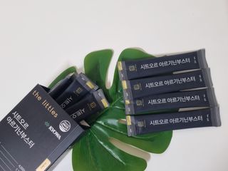 더리틀스 시트오르 아르기닌부스터 — 5점을 준 리뷰어가 2022년 11월 올린 사용 사진