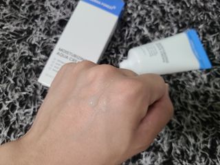 더마포레스트 마데카소사이드 리페어 크림,  모이스처라이징 아쿠아크림 — 5점을 준 리뷰어가 2021년 8월 올린 사용 사진