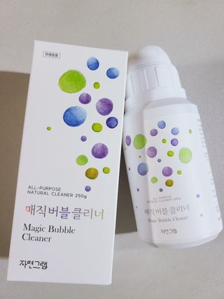 자연그램 매직버블클리너 250g — 5점을 준 리뷰어가 2021년 1월 올린 사용 사진