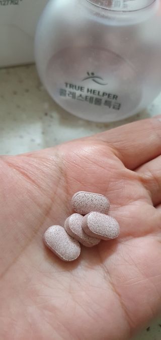 트루헬퍼 콜레스테롤 특급 낮추는 개선 영양제 1박스 2개월 — 5점을 준 리뷰어가 2023년 2월 올린 사용 사진