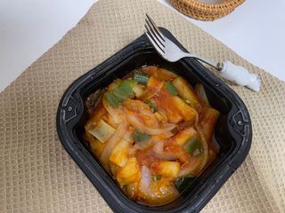 한성기업 무볼레 닭떡볶이+해물떡볶이 2종 세트 — 4점을 준 리뷰어가 2021년 10월 올린 사용 사진