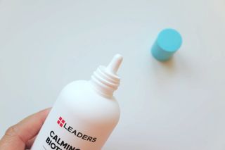리더스코스메틱 리더스 카밍 바이오틱스 #1등 진정 기획세트 [에센스 워터150ml + 크림 마스크80ml] — 5점을 준 리뷰어가 2022년 9월 올린 사용 사진
