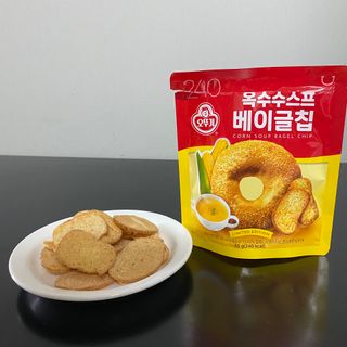 딜라이트 프로젝트 오뚜기스프 베이글칩 2종 — 5점을 준 리뷰어가 2021년 9월 올린 사용 사진