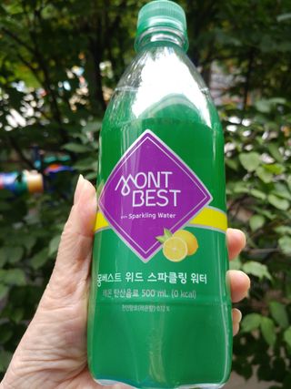 몽베스트 Montbest with Sparkling water Lemon OR Lime 20병(랜덤) — 5점을 준 리뷰어가 2021년 10월 올린 사용 사진