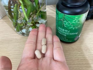 슬림플래닛 녹차카테킨 500mg 애프터밀 — 5점을 준 리뷰어가 2021년 7월 올린 사용 사진