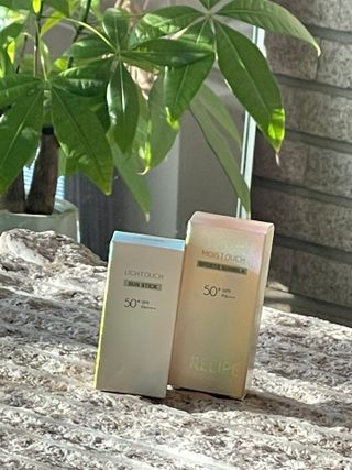 아이레시피 모이스트터치 스포츠 선밀크 50ml (SPF50+ PA+++) — 5점을 준 리뷰어가 2023년 2월 올린 사용 사진