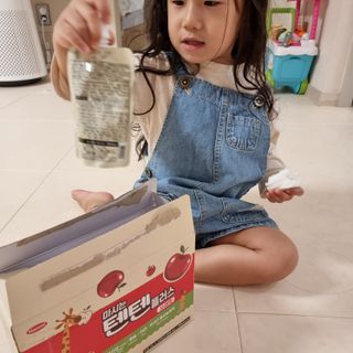 프리캠페인용 [한미사이언스] 우리 아이 튼튼, 엄마 마음 든든! 마시는텐텐 플러스 (100ml*10입) — 5점을 준 리뷰어가 2023년 10월 올린 사용 사진