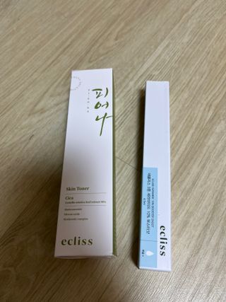 에클리스 피어나 스킨토너 — 4점을 준 리뷰어가 2022년 3월 올린 사용 사진