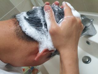 썸헤어 / SUMHAIR 썸헤어 실크 볼륨 샴푸+트리트먼트 프룻자스민티 — 5점을 준 리뷰어가 2021년 7월 올린 사용 사진