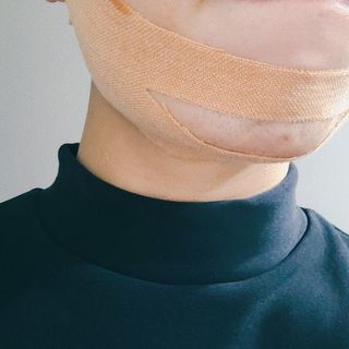 아이디플라코스메틱 아이디 페이스핏 마이너스 밴드 v2 — 3점을 준 리뷰어가 2021년 10월 올린 사용 사진
