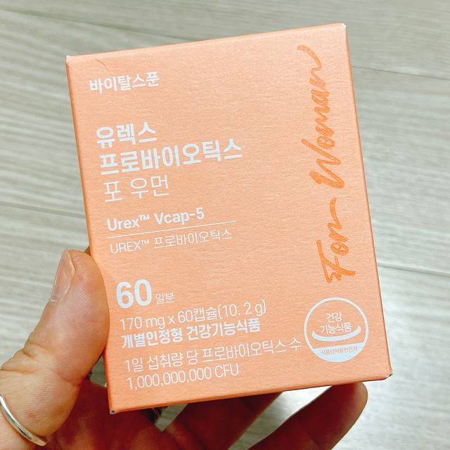 [바이탈스푼] 여성 질 유산균, 유렉스프로바이오틱스 포 우먼 (60캡슐) 리뷰 사진
