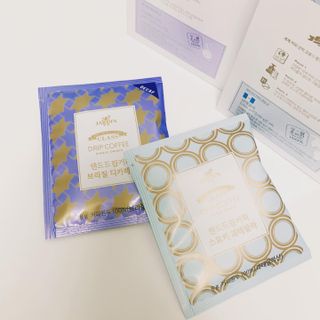 (주)쟈뎅 쟈뎅 클래스 핸드 드립 커피 10P 2종_디카페인 1종+랜덤 플레이버 1종 — 4.5점을 준 리뷰어가 2021년 3월 올린 사용 사진