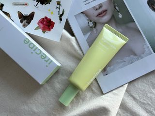 아이레시피 마일드시카 브라이트닝 업 선스크린 SPF50+ PA++++ — 5점을 준 리뷰어가 2023년 6월 올린 사용 사진