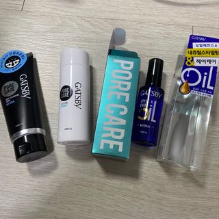 [갸스비] 명불허전, 남성을 위한 브랜드 갸스비의 올인원, 폼클렌징, 헤어오일 3종 — 4점을 준 리뷰어가 2021년 4월 올린 사용 사진