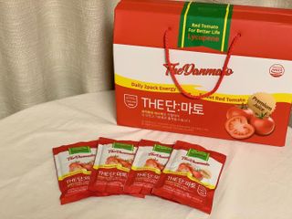 제이제이바이오 더단마토 프리미엄주스 100ml 30팩입 - 무설탕 스테비아 토마토즙 — 5점을 준 리뷰어가 2021년 11월 올린 사용 사진