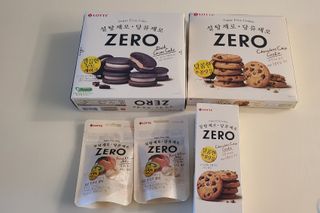 ZERO (초콜릿 칩 쿠키, 카카오 케이크, 후르츠 젤리, 아이스 콜라, 아이스 초코바) — 3.5점을 준 리뷰어가 2022년 6월 올린 사용 사진