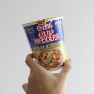 NISSIN 닛신 컵누들  4종 - 씨푸드오리지날, 씨푸드 스파이시, 씨푸드 커리, 씨푸드 XO소스 — 5점을 준 리뷰어가 2022년 12월 올린 사용 사진