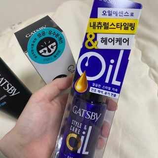 [갸스비] 명불허전, 남성을 위한 브랜드 갸스비의 올인원, 폼클렌징, 헤어오일 3종 — 5점을 준 리뷰어가 2021년 4월 올린 사용 사진