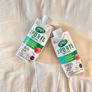 셀렉스스포츠 셀렉스 스포츠 웨이 프로틴 복숭아_ 330ml x 12팩 — 5점을 준 리뷰어가 2021년 7월 올린 사용 사진