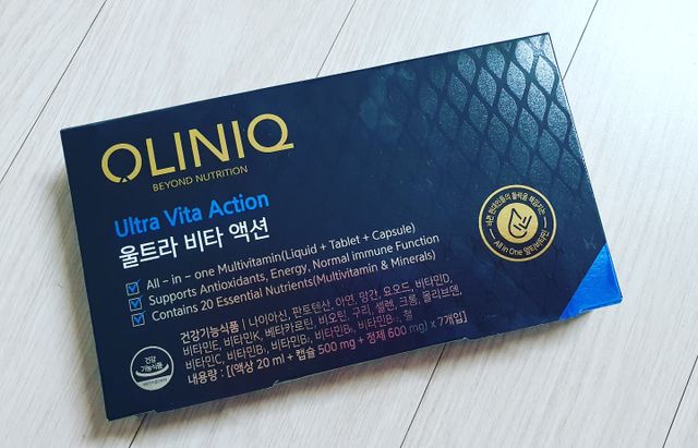 올리닉 울트라비타액션 리뷰 사진