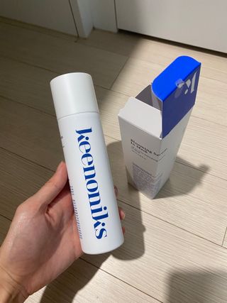 키노닉스 블루밍 세럼 인 미스트 — 5점을 준 리뷰어가 2022년 2월 올린 사용 사진