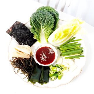 마라도푸드 포항 구룡포 햇 과메기 야채세트 마라도회식당 꽁치 — 5점을 준 리뷰어가 2023년 10월 올린 사용 사진