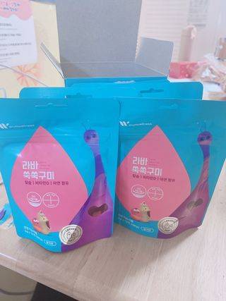 푸름웰니스 라바 쑥쑥구미 36g — 5점을 준 리뷰어가 2022년 3월 올린 사용 사진