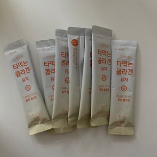 [음료수 대신 가능!]  빠르게 흡수되는 아임오 타먹는 콜라겐 1박스 — 5점을 준 리뷰어가 2023년 4월 올린 사용 사진